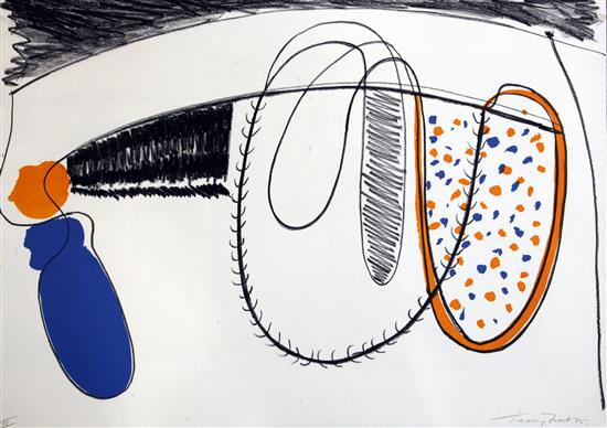 Portfolio of Prints by British Artists 1975 Sandra Blow, Terry Frost, Victor Pasmore, John Piper, 27 x 19in.